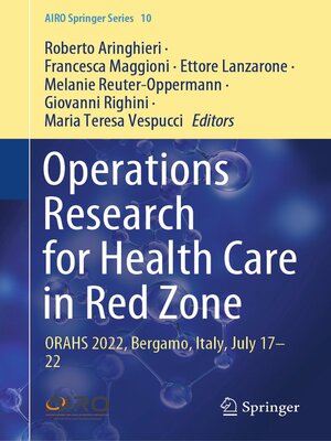 cover image of Operations Research for Health Care in Red Zone